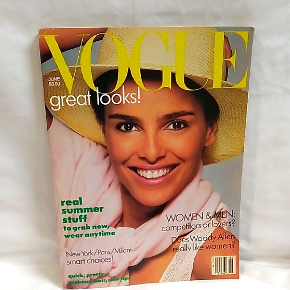 Vintage 1986 Vogue Magazine June Issue - Picture 1 of 4
